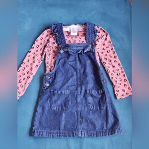 EUC 4T MAX STUDIO JUMPER DRESS SET